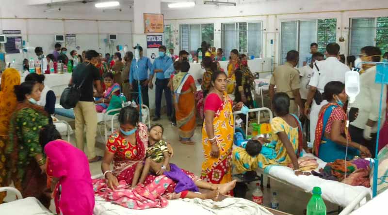 15 children fall ill at Durgapur Sub Division Hospital, family alleges negligence । Sangbad Pratidin