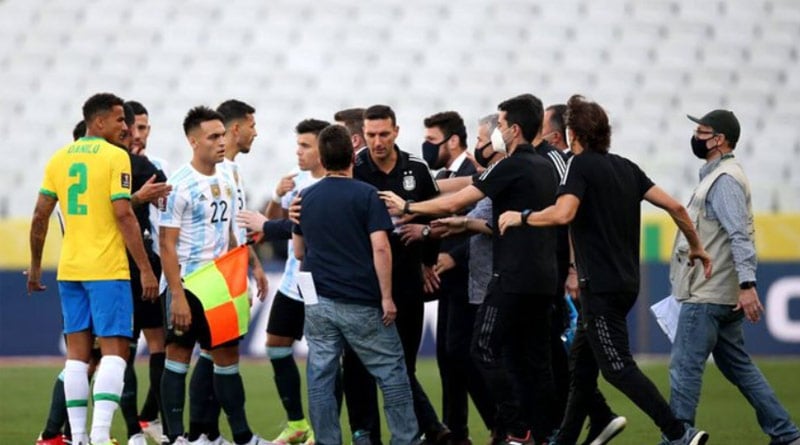 Brazil vs Argentina World Cup Qualifiers: Match suspended due to the failure to follow Covid-19 Health Protocols | Sangbad Pratidin