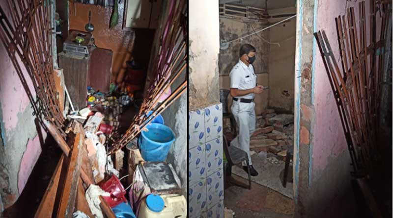 Blast rips apart house in Kolkata, 4 injured । Sangbad Pratidin