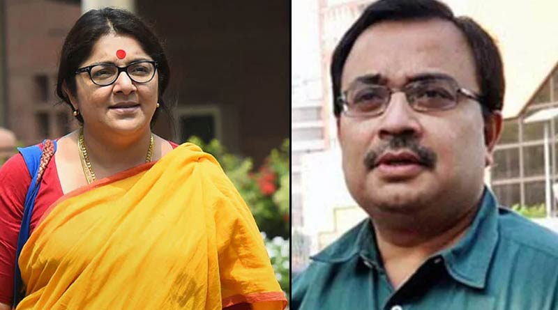 TMC leader Kunal Ghosh thanks to BJP MP Locket Chatterjee । Sangbad Pratidin
