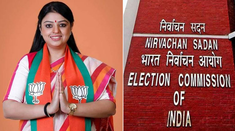 Controversy started over BJP candidate Priyanka Tibrewal's comment on Election Commission | Sangbad Pratidin