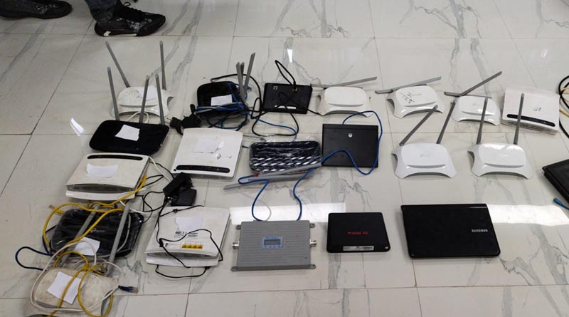 STF WB recovered 2 SIM Boxes from Nadia | Sangbad Pratidin