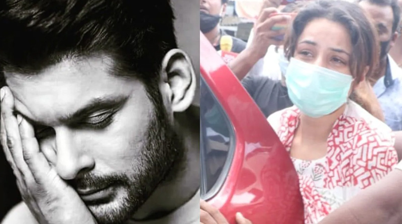Shehnaaz Gill attends last rites of Sidharth Shukla | Sangbad Pratidin