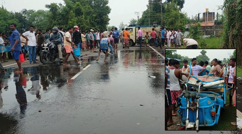 Four die in Bardhaman road mishap | Sangbad Pratidin