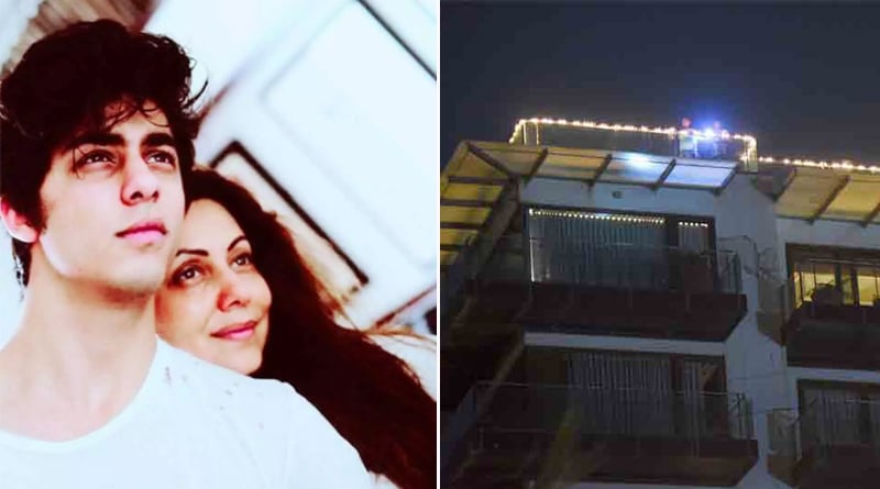 People thronged Mannat SRK’s residence, and welcomed Aryan to the beats of dhol | Sangbad Pratidin