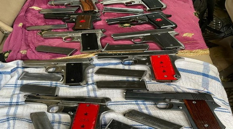 BSF recover huge cache of weapons near India-Pakistan border in Punjab | Sangbad Pratidin