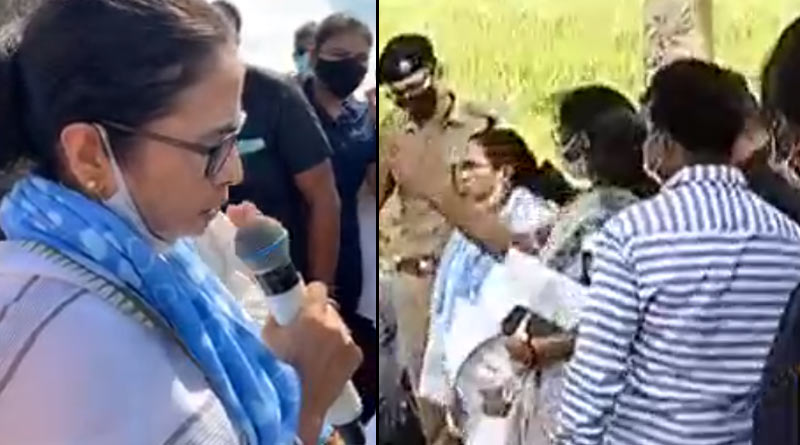 CM Mamata Banerjee lashes out at DVC for releasing water causing flood like situation at Arambag | Sangbad Pratidin