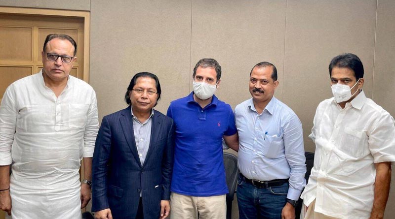 Rahul Gandhi meets Mukul Sangma, Vincent Pala to end ‘rift’