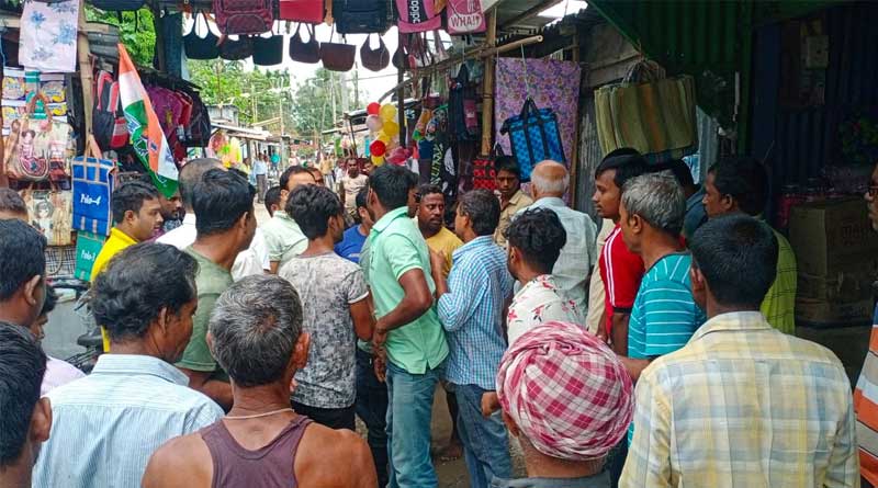 WB Bypolls: Local stages protest to BJP candidate at Dinhata | Sangbad Pratidin