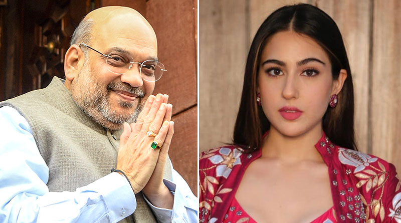 Actress Sara Ali Khan trolled for wishing Amit Shah happy birthday | Sangbad Pratidin