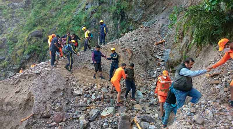 Ten from West Bengal die in Uttarakhand disaster । Sangbad Pratidin