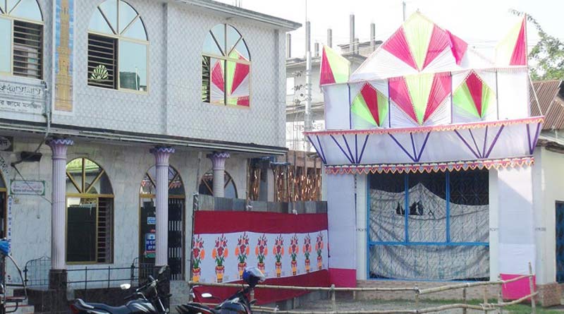 Temple-mosque share same compound in Bangladesh | Sangbad Pratidin