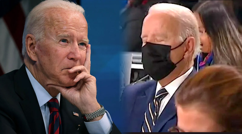 Did Joe Biden Fall Asleep While Listening To COP26 Climate Change Summit Speech? | Sangbad Pratidin