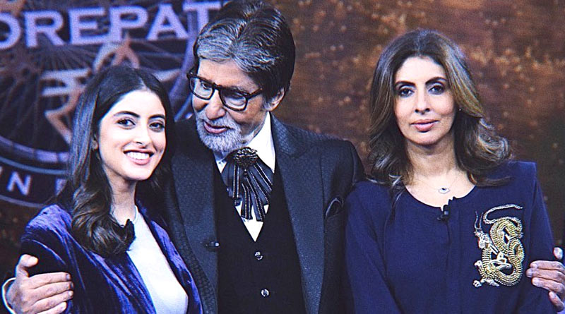 KBC 13: Amitabh Bachchan prepares questions for Navya Naveli Nanda, Shweta Bachchan | Sangbad Pratidin