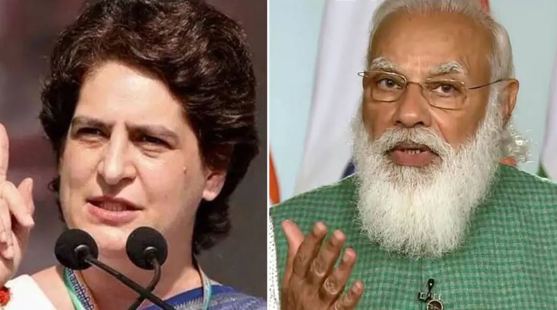 Priyanka Gandhi Vadra attacks PM Narendra Modi। Sangbad Pratidin