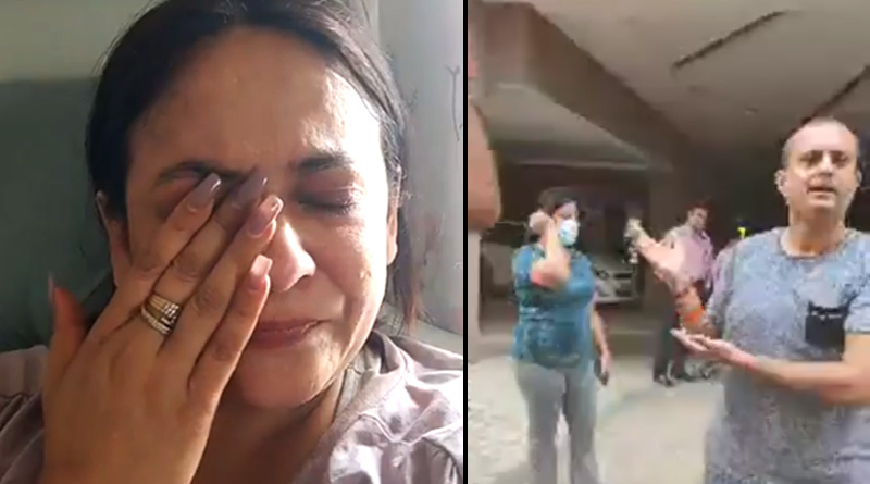 Sreelekha Mitra broke down in tears of harassment in her own apartment