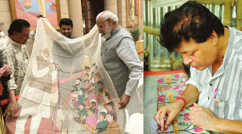 Narendra Modi recalled his interaction with Padma Awardee Biren Kumar Basak in twitter | Sangbad Pratidin