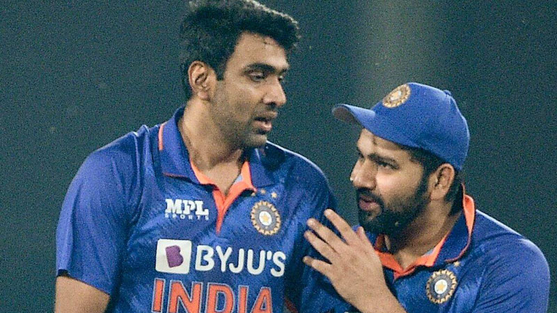 Ravichandran Ashwin made an interesting remark on Mohammed Shami running out Sri Lanka captain Dasun Shanaka | Sangbad Pratidin