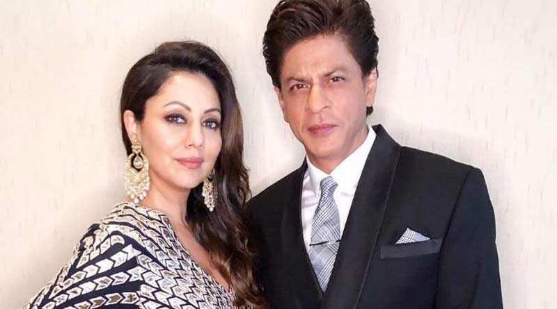 Bollywood actor Shah Rukh Khan made his first digital appearance at an event after son Aryan Khan's bail । Sangbad Pratidin
