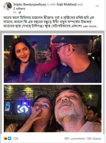 Srijato FB Post