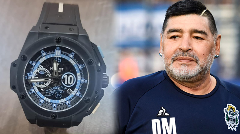 Diego Maradona stolen watch recovered from Assam | Sangbad Pratidin