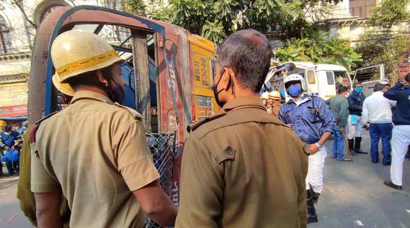 Bus driver allegedly arrested in Kolkata's Dorina crossing accident case । Sangbad Pratidin