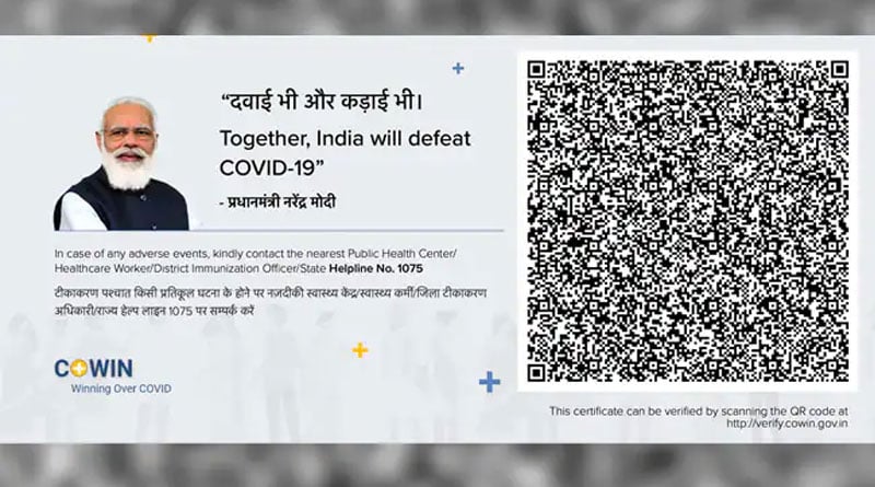 PM's Photo Won't Be On Vaccine Certificates In 5 States Going To Polls