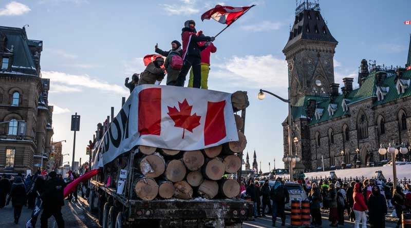 US urges Canada to use federal powers to ease border protest disruption | Sangbad Pratidin