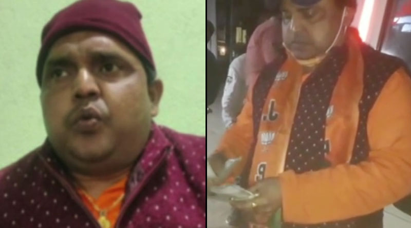 Malda's BJP candidate allegedly influencing voters । Sangbad Pratidin