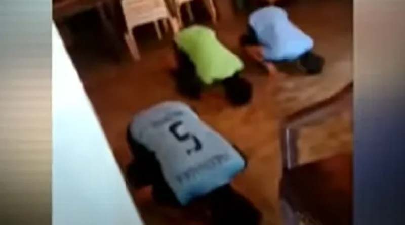 Video of Karnataka students offering namaz in classroom goes viral | Sangbad Pratidin
