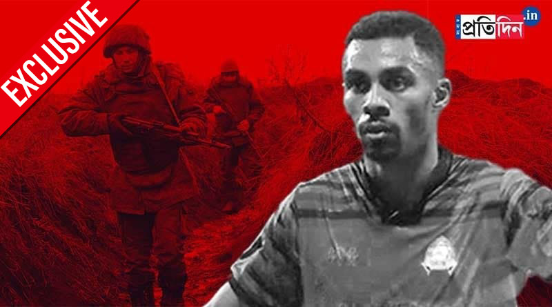 Footballer Roland Bilala opens up on Ukraine-Russia conflict | Sangabd Pratidin