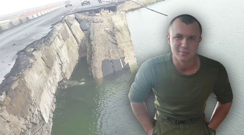 Ukraine marine sacrificing life to blow up bridge to stop Russian army | Sangbad Pratidin