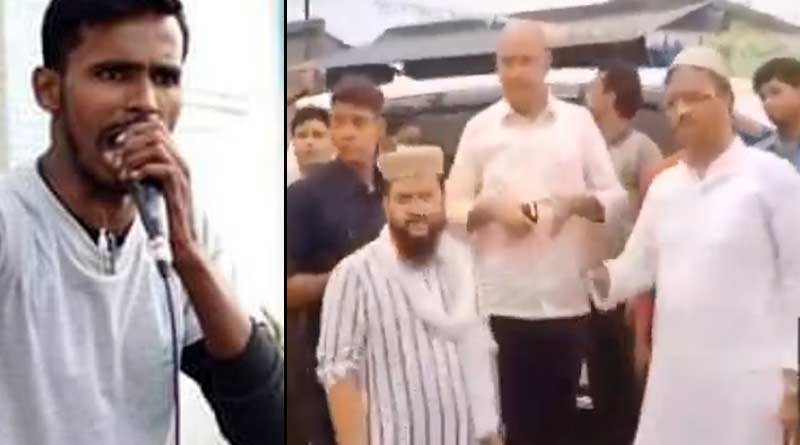 Firhad Hakim faces protest at Anis Khan's village at Amta | Sangbad Pratidin