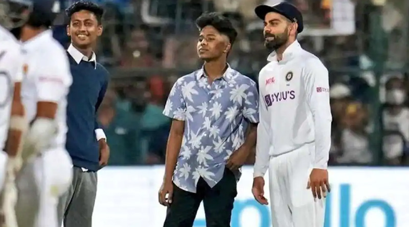 Virat Kohli fans arrested during India vs SL 2nd Test | Sangbad Pratidin