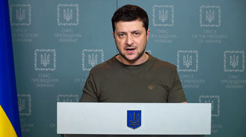 Ukraine President Volodymyr Zelenskyy slams UN | Sangbad Pratidin