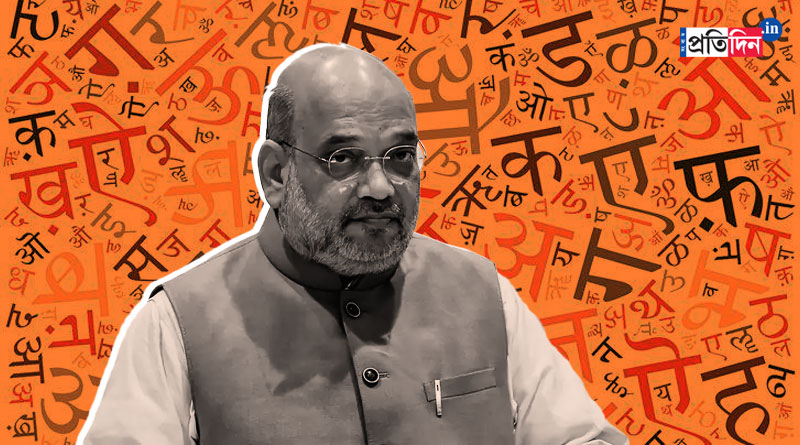 People from different states should speak in Hindi Says Amit Shah