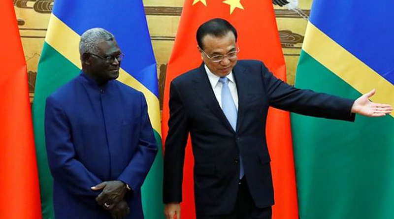 China Signs pact with Solomon Islands। Sangbad Pratidin