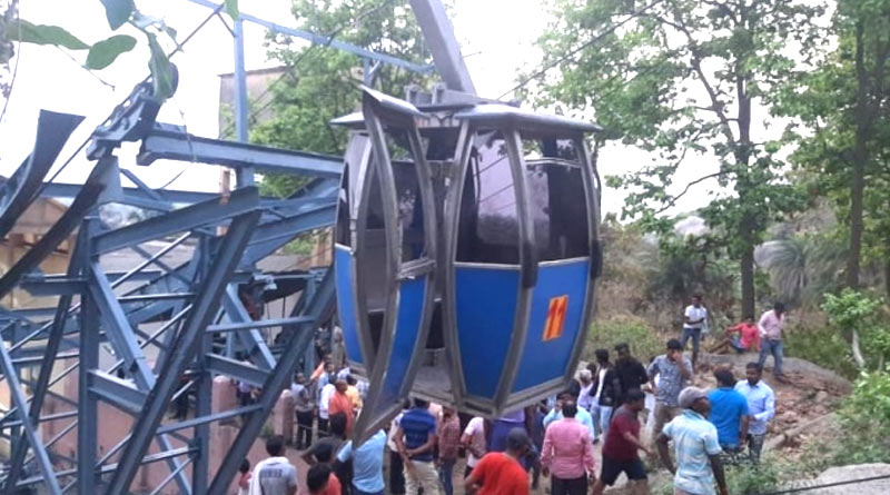 Three reportedly died in Deoghar Ropeway Accident | Sangbad Pratidin