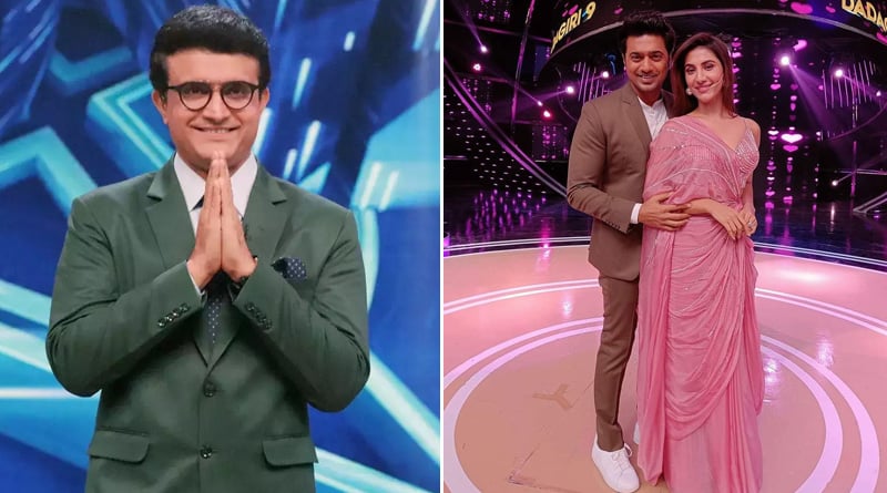 Sourav Ganguly Dance video with Dev and Rukmani goes viral | Sangbad Pratidin