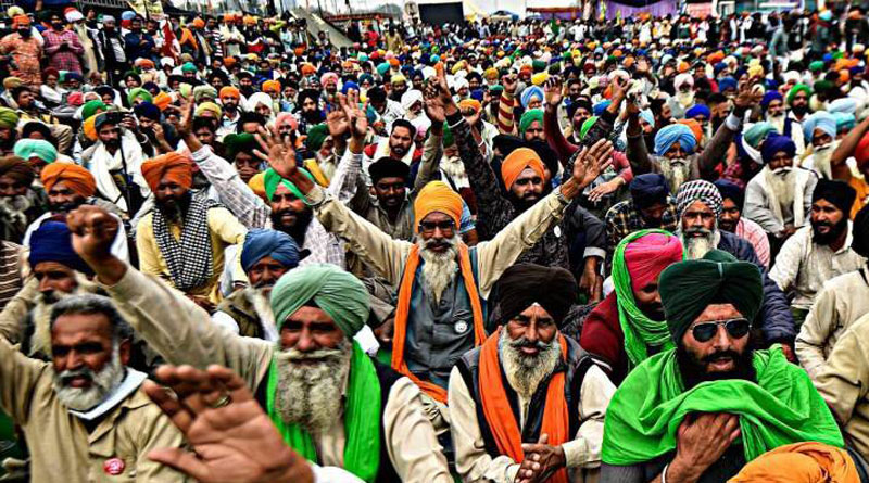 farmers agitation is now a chapter in Class VI textbook in Punjab | Sangbad Pratidin