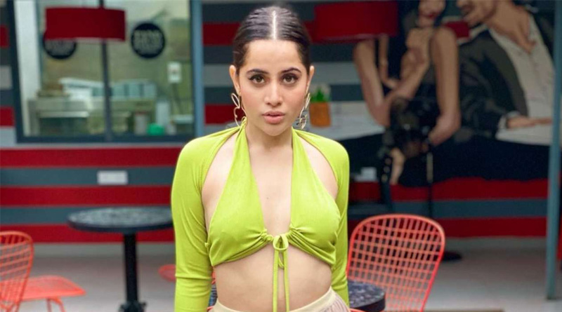 Urfi Javed wears a dress made out of Blades | Sangbad Pratidin