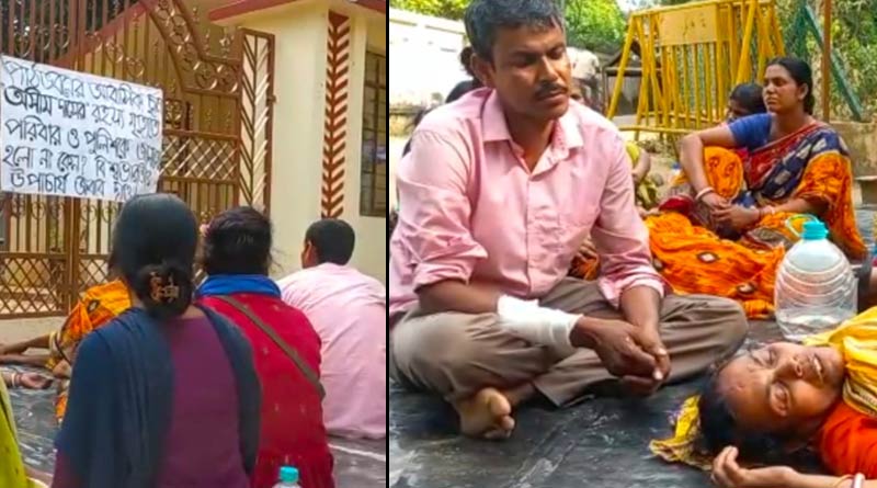 VC of Vishva Bharati faces agitation from the dead student's family, other students boycott classes for today | Sangbad Pratidin