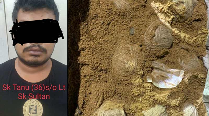 11 crude country made bombs were seized from Tiljala । Sangbad Pratidin
