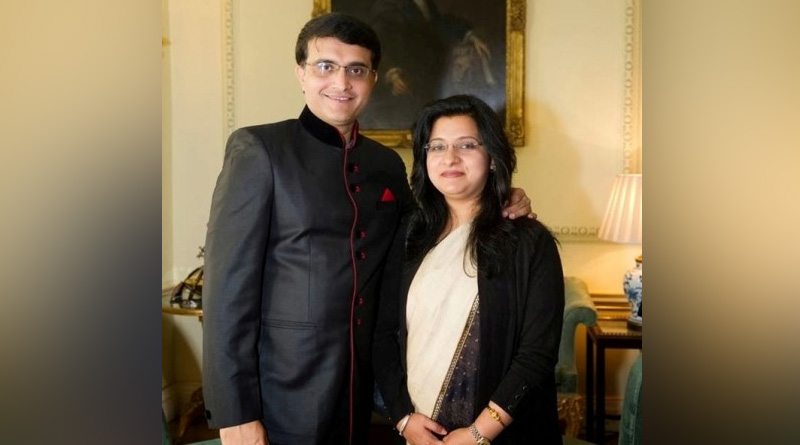 Sourav Ganguly and Donna Ganguly danced together in the finale shoot of reality show Dadagiri | Sangbad Pratidin
