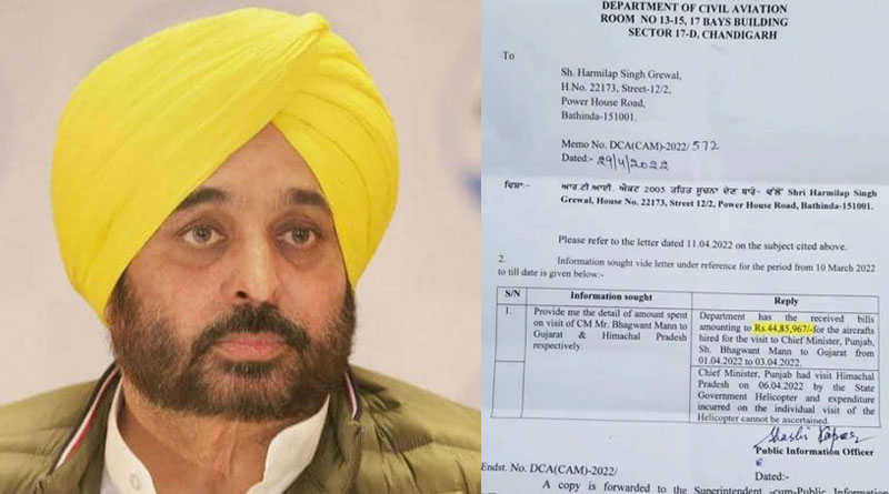 Punjab government pays rupees 45 lakh for CM Bhagwant Mann's Gujarat Election Campaign | Sangbad Pratidin