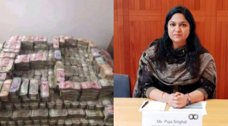 In a ED Raid 19.31 Crore in Cash Found At House Of A IAS officer | Sangbad Pratidin