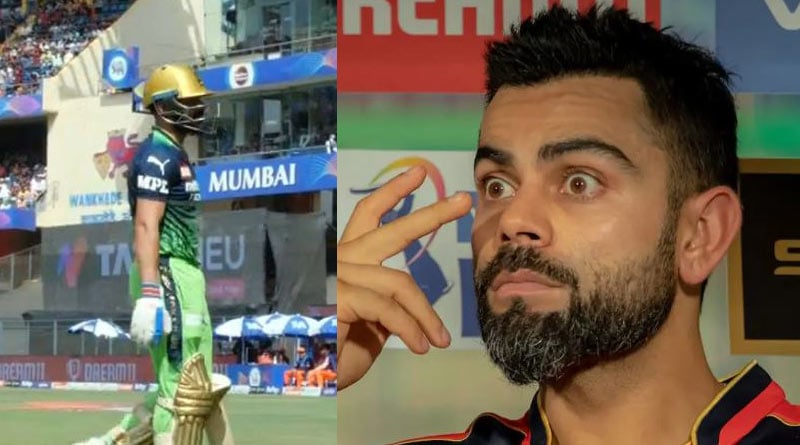 Virat Kohli’s 3rd golden duck in IPL 2022 leaves fans furious। Sangbad Pratidin