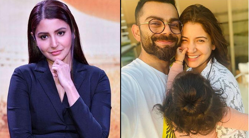 Anushka Sharma angry with publication for sharing Vamika's pictures | Sangbad Pratidin