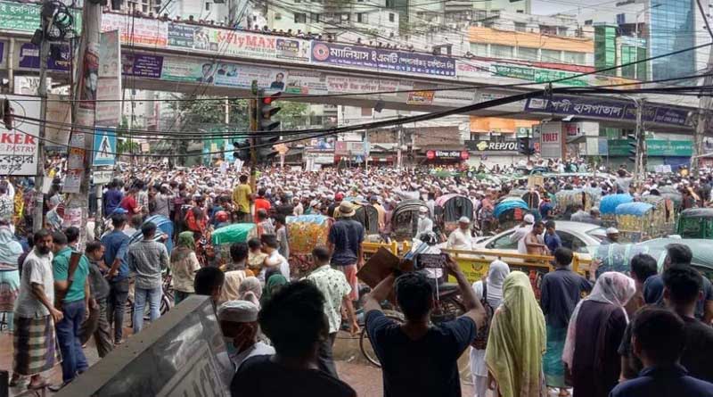 Islami Andolan Bangladesh protests Nupur Sharma's statement | Sangbad Pratidin