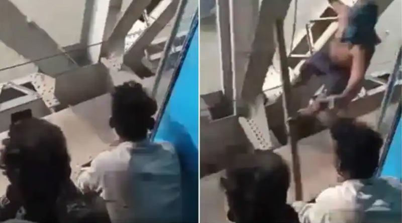 Hanging Snatchers Snatched Mobile From Running Train at Bihar | Sangbad Pratidin